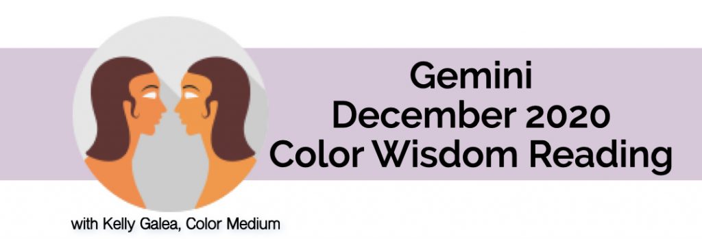 Gemini December 2020 Color Wisdom Reading