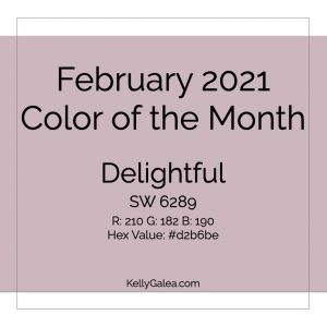 Color of the Month - February 2021