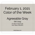 Color of the Week - February 1 2021