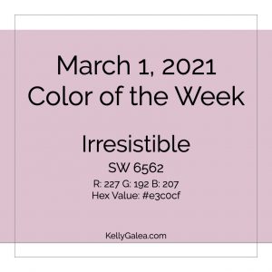 Color of the Week - March 1 2021