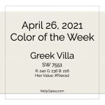 Color of the Week - April 26 2021