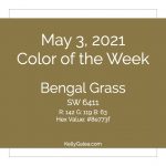 Color of the Week - May 3 2021
