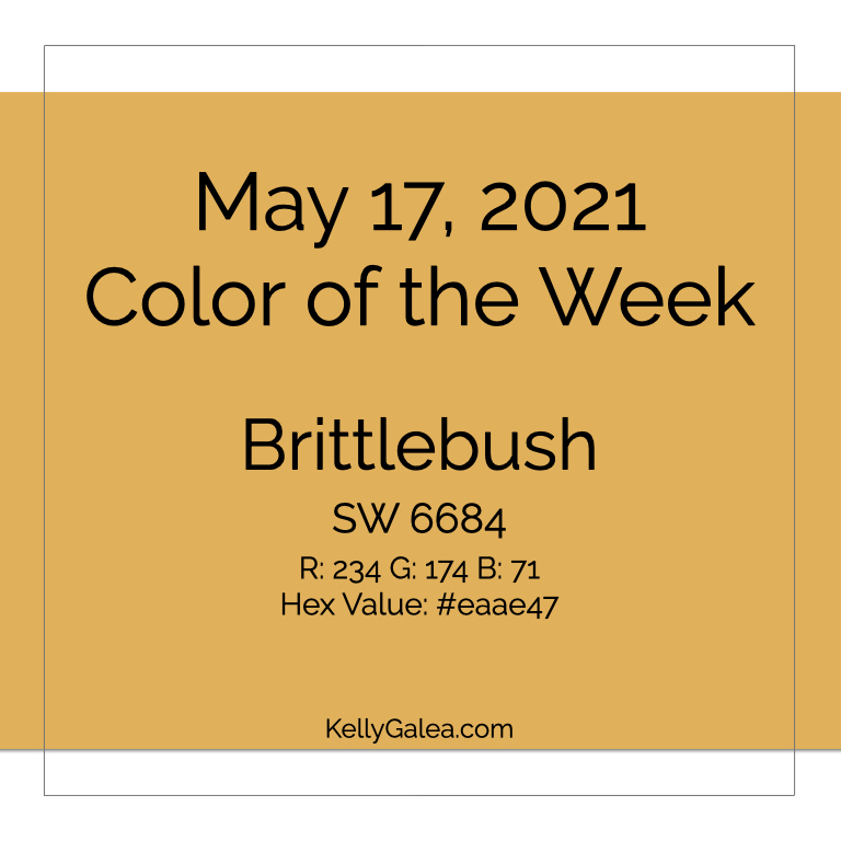 Color of the Week - May 17 2021