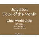 Color of the Month - July 2021