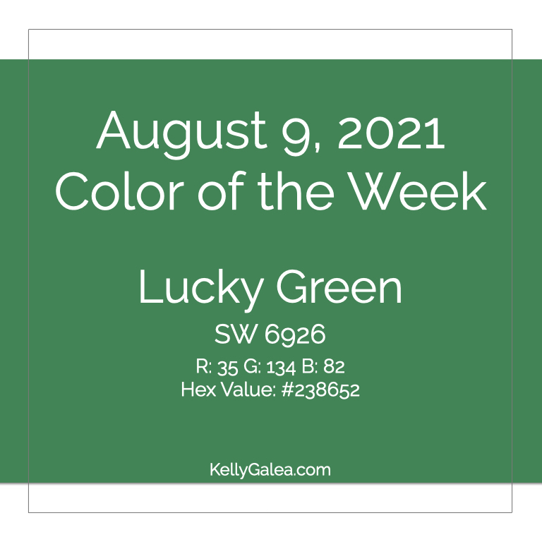 Color of the Week - August 9 2021