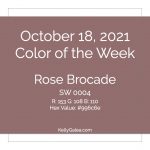 Color of the Week - October 18 2021