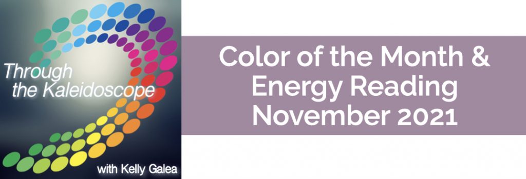 Color & Energy Reading for November 2021