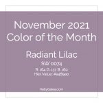Color of the Month - November 2021