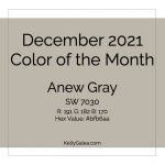 Color of the Month - December 2021