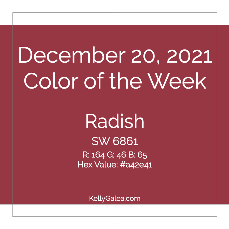 Color of the Week - December 20 2021