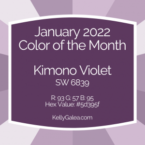 Color of the Month - January 2022