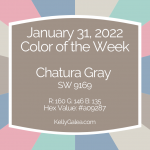 Color of the Week - January 31 2022