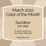 Color of the Month - March 2022