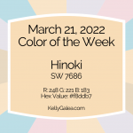 Color of the Week - March 21 2022