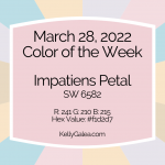 Color of the Week - March 28 2022