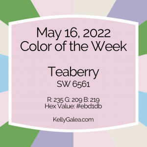 Color of the Week - May 16 2022