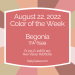 Color of the Week - August 22 2022