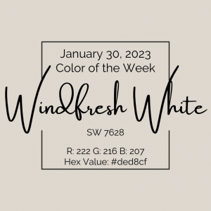 Color of the Week - January 30 2023