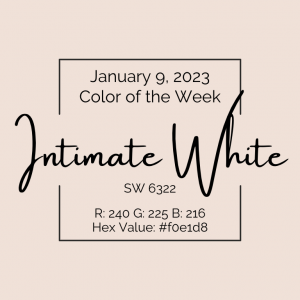 Color of the Week - January 9 2023