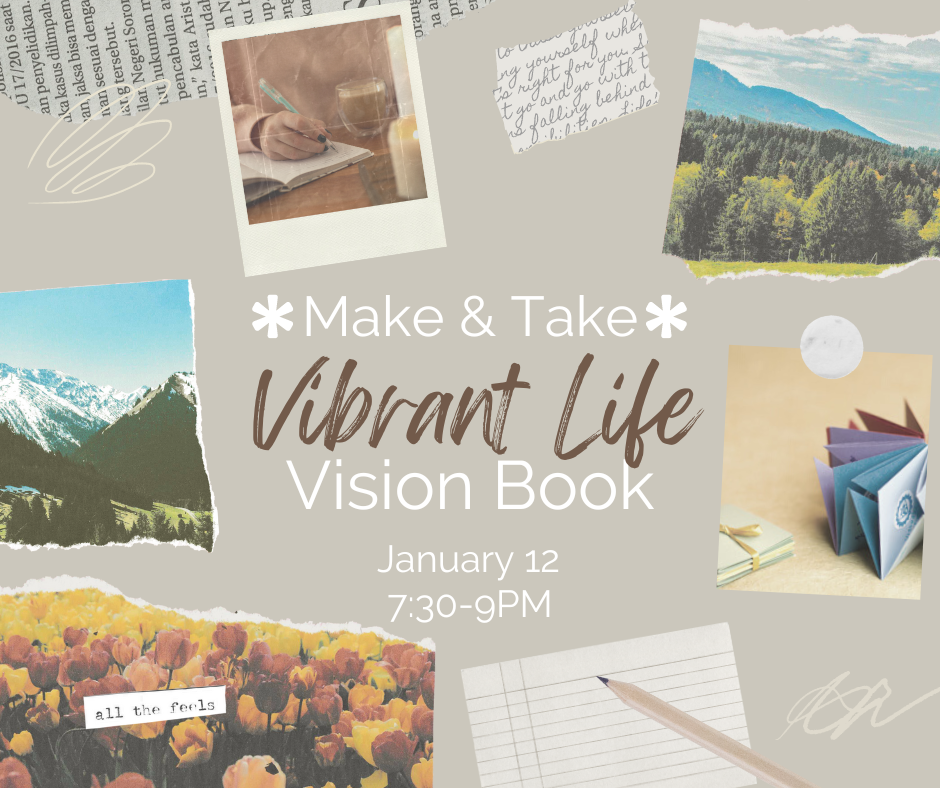 Vibrant Life Vision Book Workshop