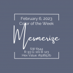 Color of the Week - February 6 2023