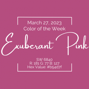Color of the Week - March 27 2023