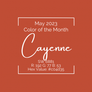 Color of the Month - May 2023