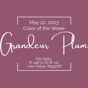Color of the Week - May 22 2023