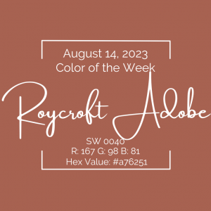 Color of the Week - August 14 2023