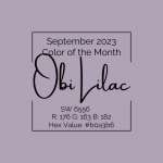 Color of the Month - September 2023