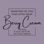 Color of the Week - September 18 2023
