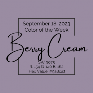 Color of the Week - September 18 2023