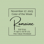 Color of the Week - November 27 2023