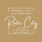 Color of the Week - December 11 2023