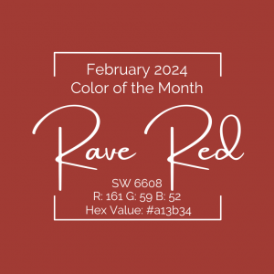 Color of the Month - February 2024