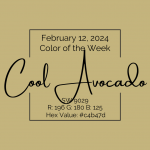 Color of the Week - February 12 2024