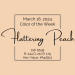 Color of the Week - March 18 2024