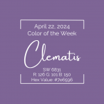 Color of the Week - April 22 2024