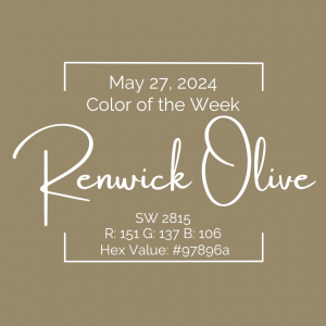 Color of the Week - May 27 2024