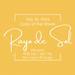 Color of the Week - July 15 2024