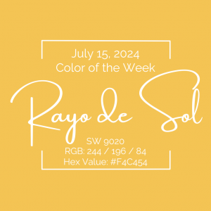 Color of the Week - July 15 2024