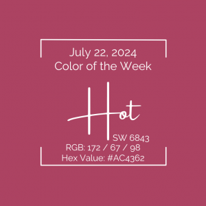 Color of the Week - July 22 2024